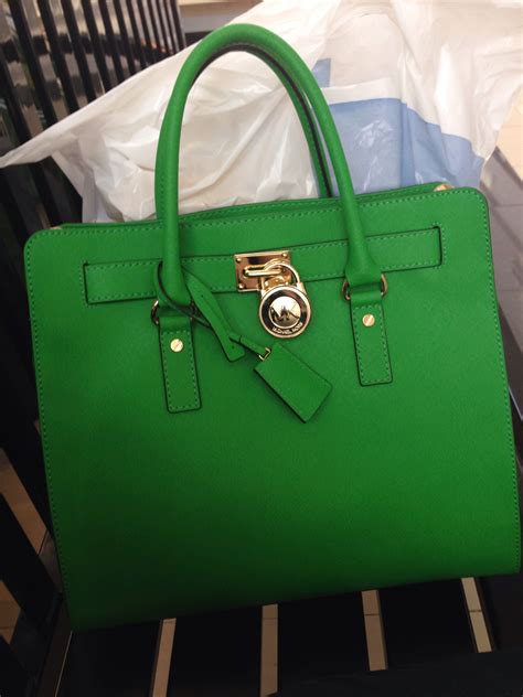 emerald green michael kors bag|green bag michael kors.